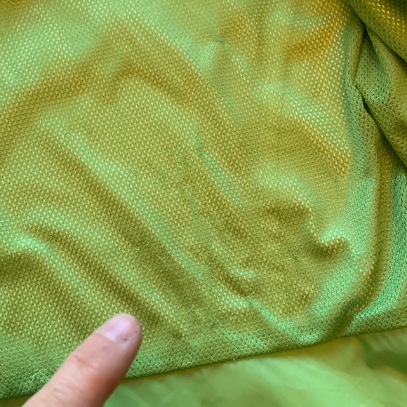 Women’s Columbia Omni Tech Hooded Green White Waterproof Jacket - Size Small - Picture 7 of 7